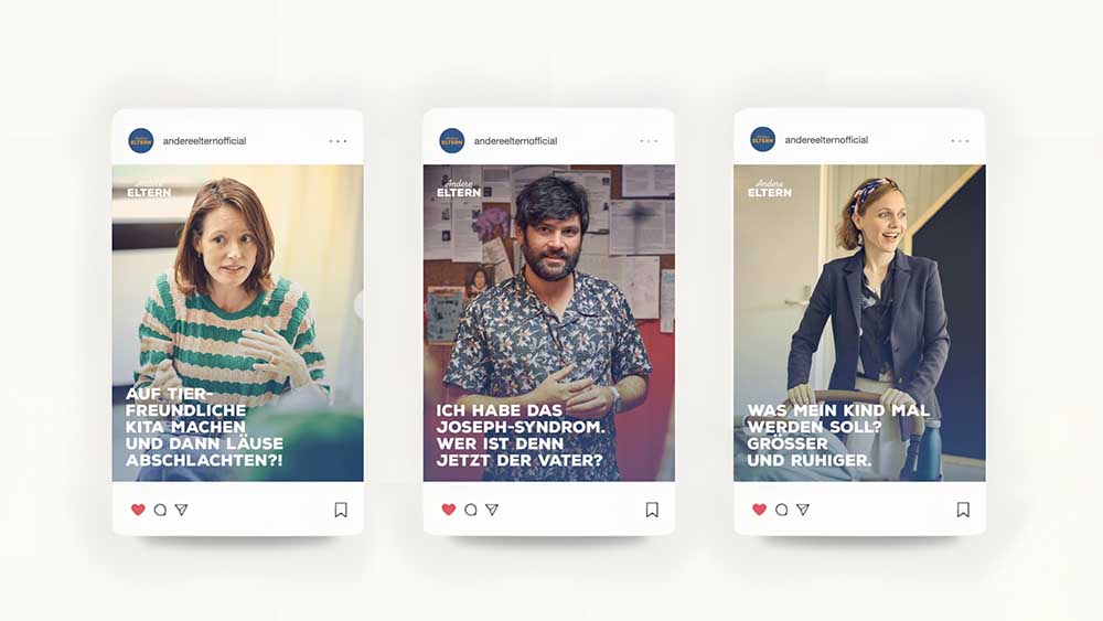 Andere Eltern S2 Social Asset – Slow-Mo Teaser, Kampagne Dr. Lucas Gros