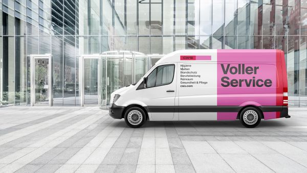 CWS Lieferwagen Voller Service