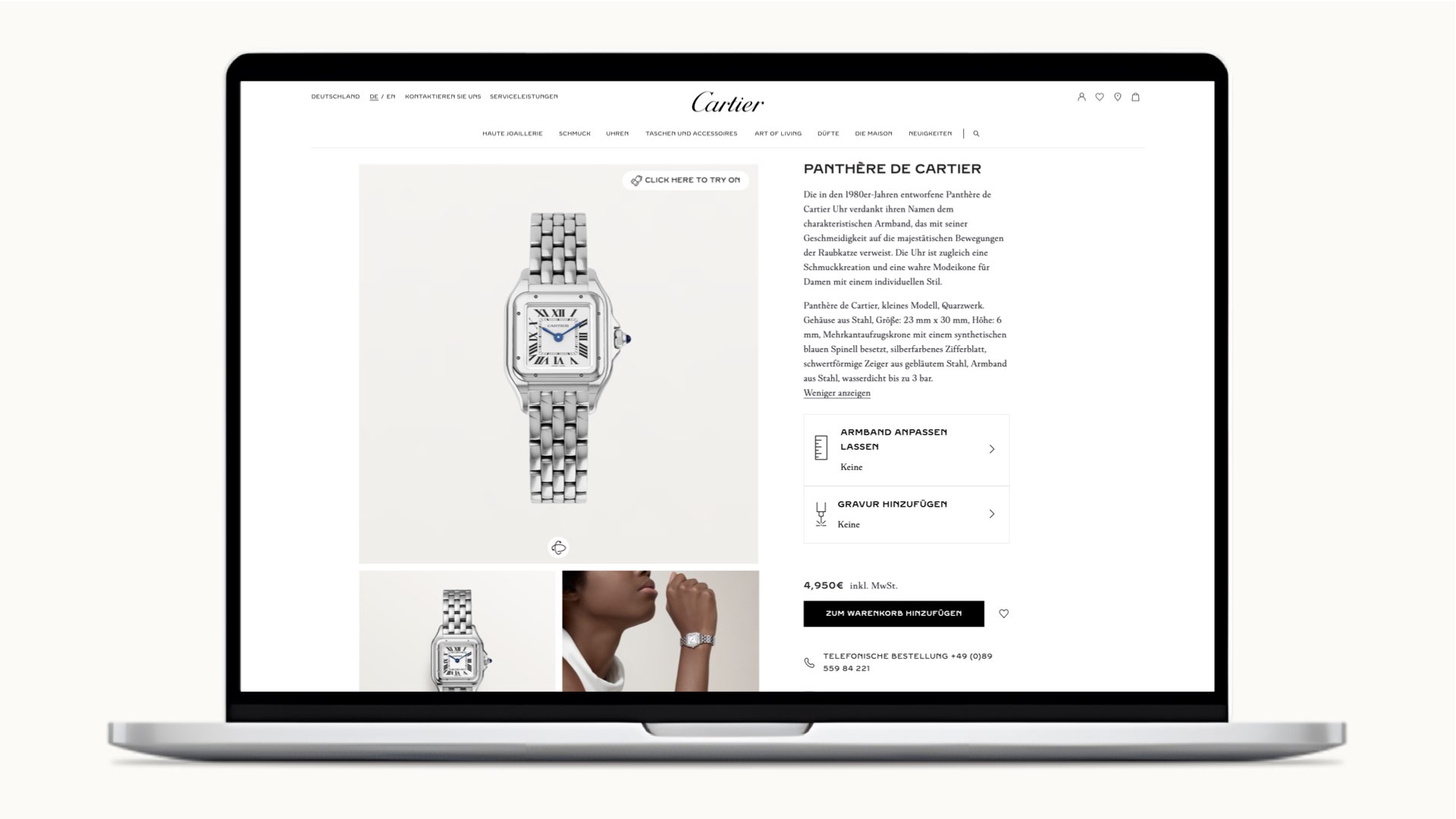 Cartier Produkttext Digital – Sprachstrategie Dr. Lucas Gros