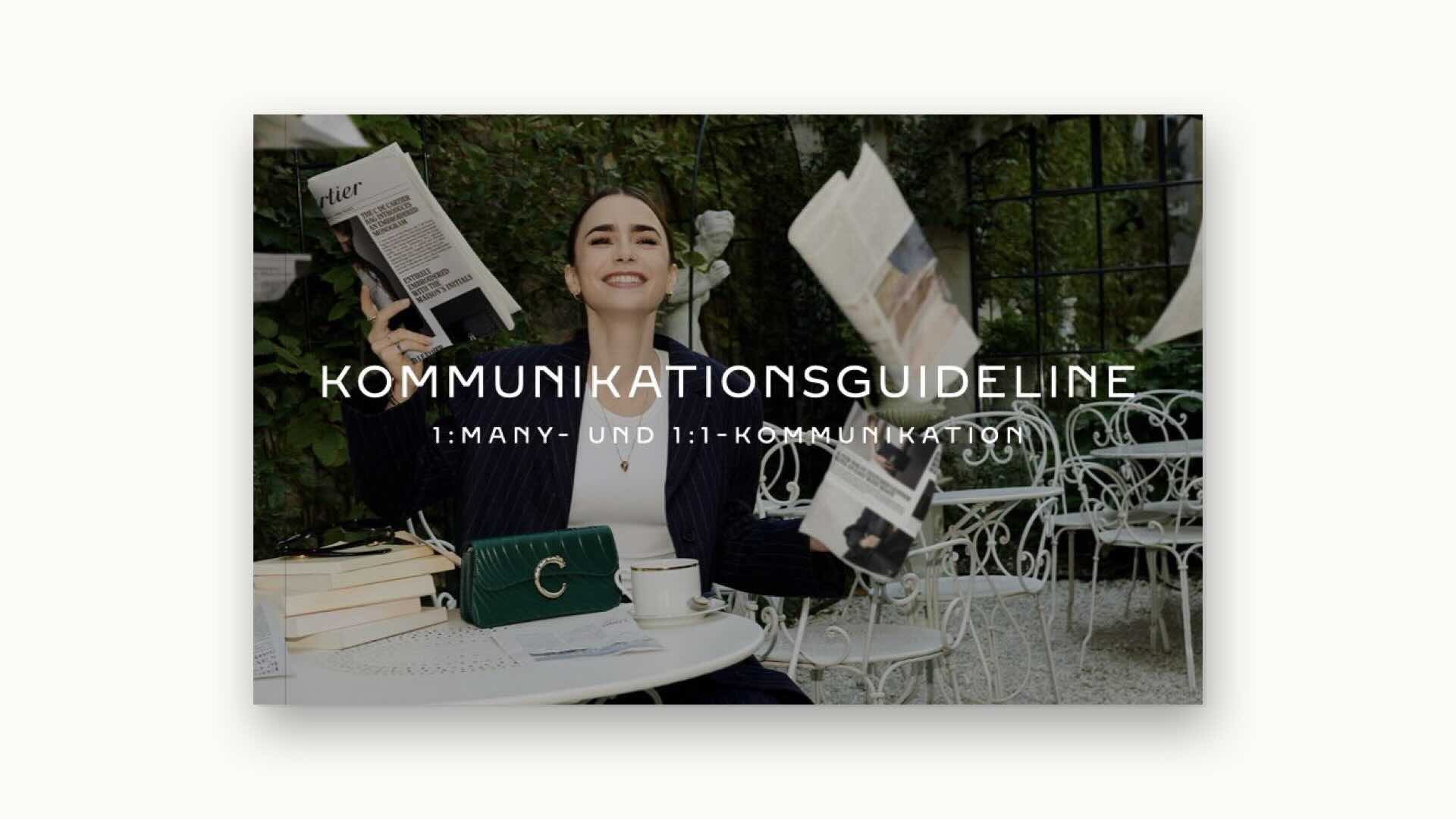 Cartier How-to-Video – Sprachstrategie für Boutique-Kommunikation