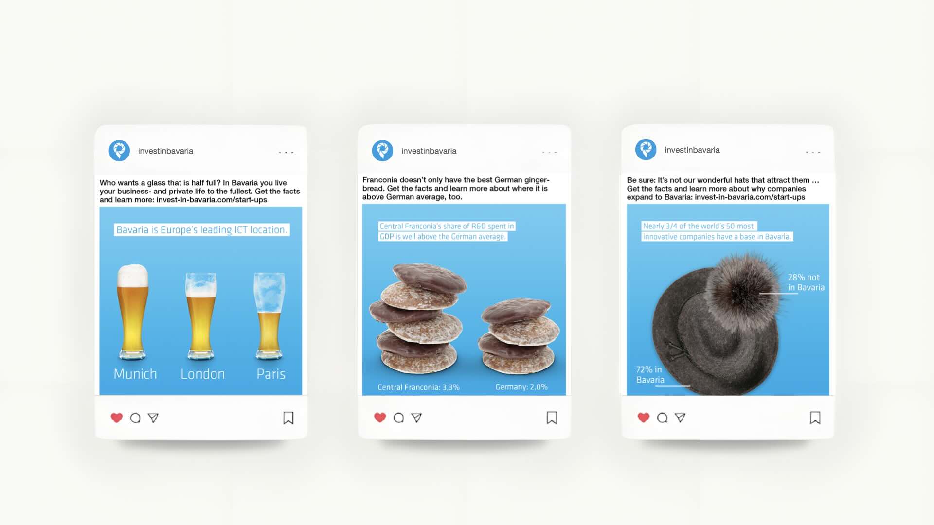Invest in Bavaria Social Ad – Kampagnentext Dr. Lucas Gros