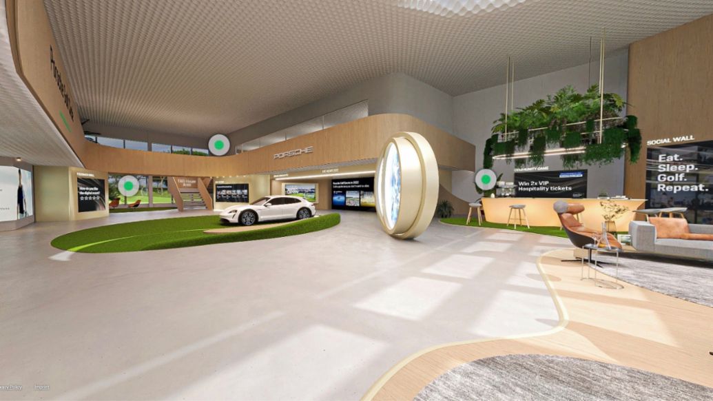 Porsche Golf Circle Clubhouse