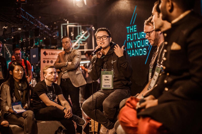Porsche bei der Slush Konferenz – Konzept von Dr. Lucas Gros