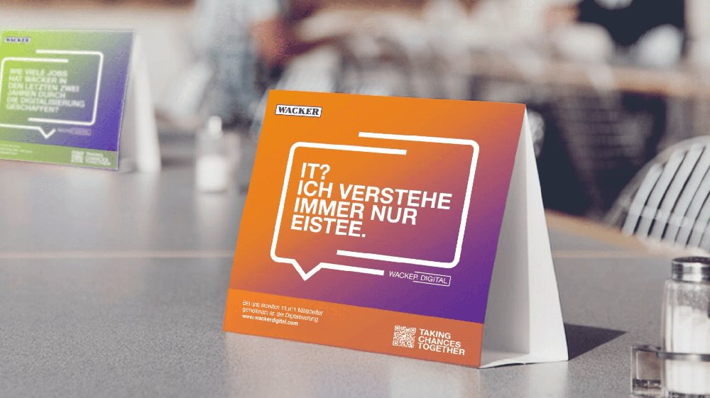 Wacker Digital Social Media Asset Branding