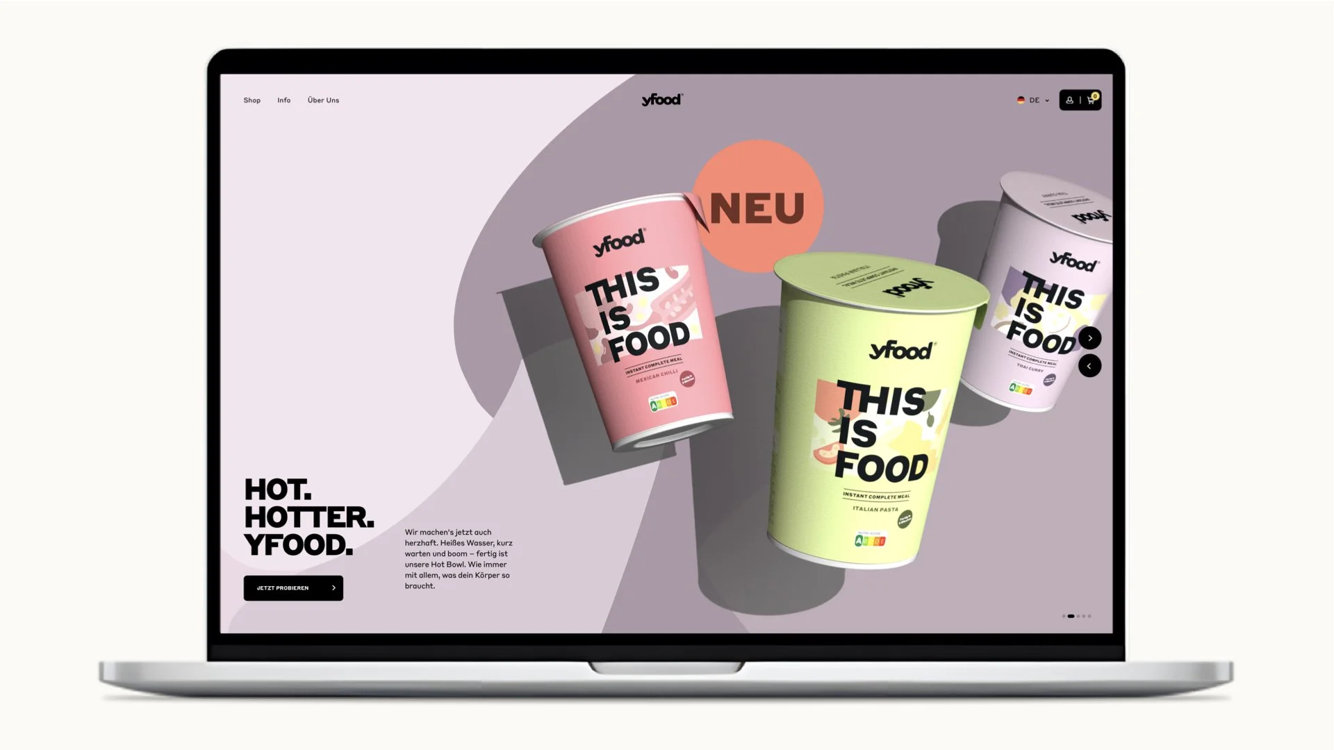 yfood Hot Bowls – Social Media Kampagne Lucas Gros