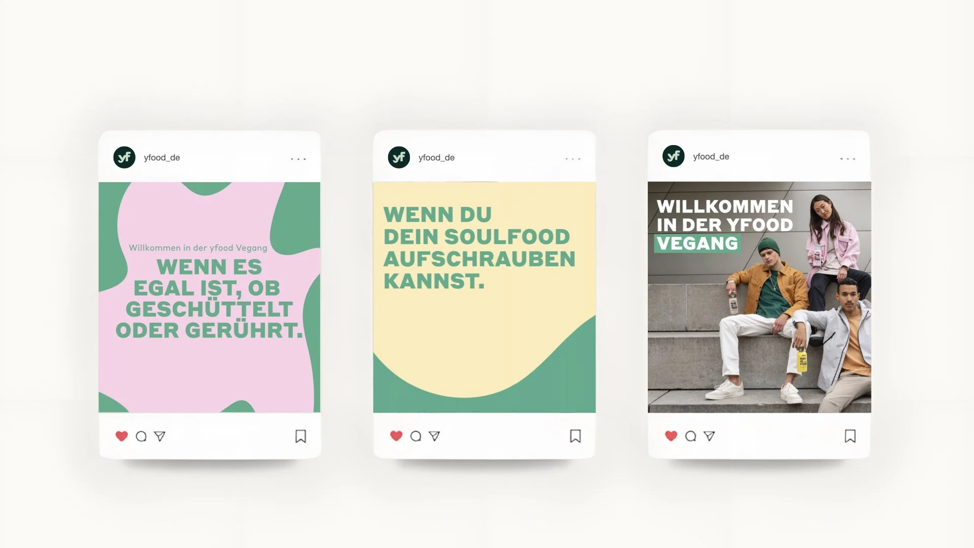 yfood – Social Media Kampagne – Konzeption Dr. Lucas Gros